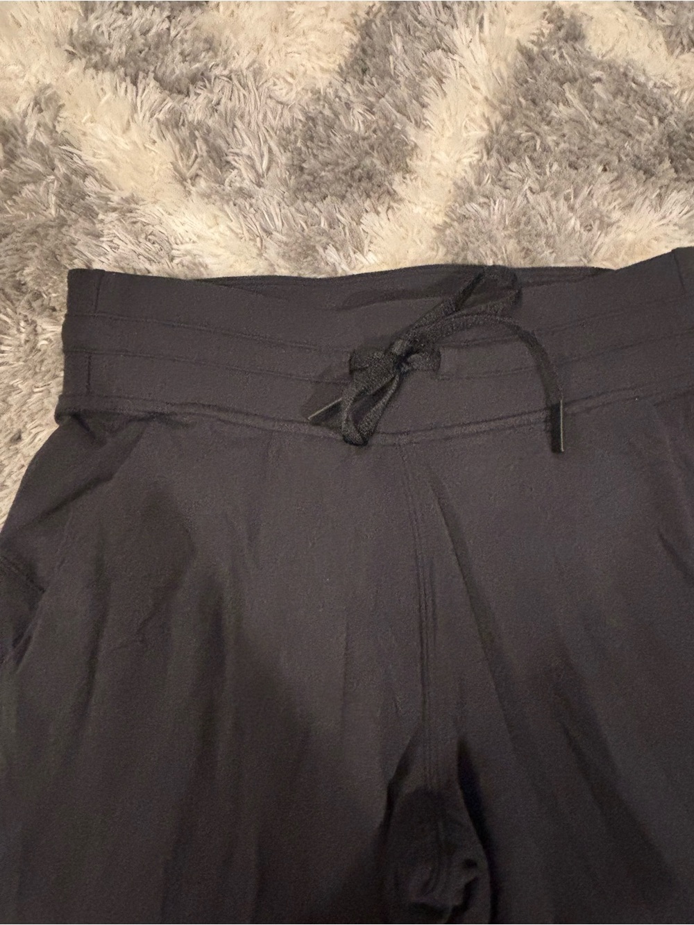 lululemon athletica Black Drawcord Jogger Pants - Picture 2 of 8